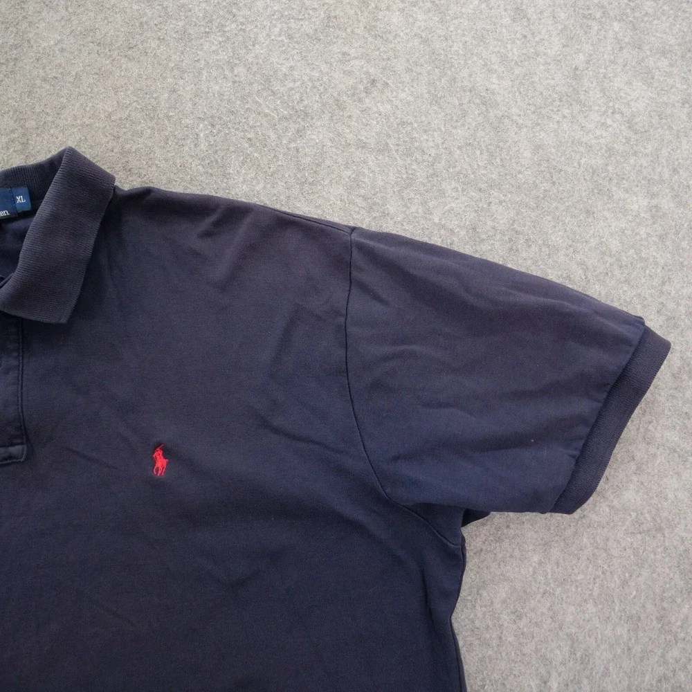 Polo Ralph Lauren Shirt Mens Extra Large Blue Pony Logo Golf Casual